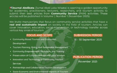 Call For Paper Jurnal Abdi Loka Wisata